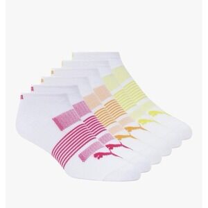 PUMA Women's 6 Pack Runner Socks Size 5-9.5